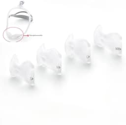 Universal Nasal Pillow and Nasal Pad Elder Patients Adult Respirator Mask S/M/L/ SW/MW Mask Nose Pillow Attachment Good Sleep