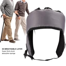 Adjustable Elderly Head Protection Hats Thicken Durable Oxford Elder Prevents Fall Safety Helmet Adult Anti-Collision Protector