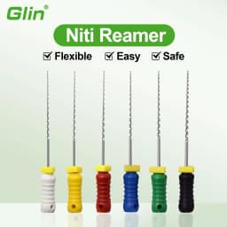 Glin NITI Reamer handuse Endodontic File Dental Instrument for Root Canal Treatment and Canal Preparation Endodontics