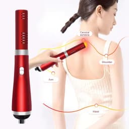 Handheld Terahertz THZ Wand Cell Light Magnetic Therapy Device Pulse Electric Heating Massager Meridian Pain Relief