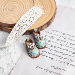 Blythe Baby Shoes Mini Toy Accessories OB22 Shoes Checker Shoes Small Cloth UFDOLL Mini Body OB24 Handmade Cowhide Shoes