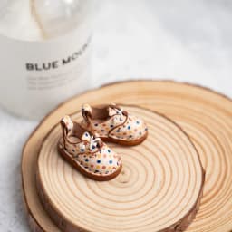 Blythe Baby Shoes Mini Toy Accessories OB22 Shoes Checker Shoes Small Cloth UFDOLL Mini Body OB24 Handmade Cowhide Shoes