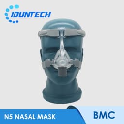 BMC CPAP Nasal Mask Full Face Mask With Tube Adjustable Strap Respirator For Travel CPAP Machine Anti Snoring Stopper Solution