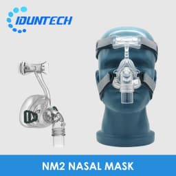 BMC CPAP Nasal Mask Full Face Mask With Tube Adjustable Strap Respirator For Travel CPAP Machine Anti Snoring Stopper Solution