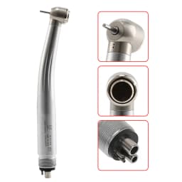 Dental High Speed 2/4Hole Clean Standard/Big Head Handpiece Push Button Air Turbine NSK Style Fit ISO Burs 1.6mm