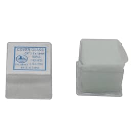 100PCS Professional Glass Cover Glass Microscope Cover Slips 18x18 MM Microscope Slide Covers Wholesale