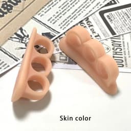 Three Holes Snail Toe Divider Cover Comb Toes Overlap Toe Separator cover Hallux Valgus Separate Orthodontic appliance Silicone