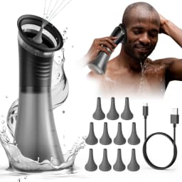 Electric Ear Wax Removal Irrigation Kit 3 Pressure Modes Electric Ear Cleaner Waste Water Tank Water Safe FlushingTool Home Care