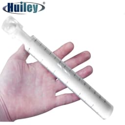 Portable Hand Held Ruler 2x Magnifier Bar 6" with 140 mm Measuring Scale Acrylic Magnifying Glass Reading Magnifier