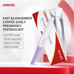 CONTEC Early Pregnancy Test Strip, Over 99% Accurate realiable easy & Convenient to use
