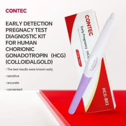 CONTEC Early Pregnancy Test Strip, Over 99% Accurate realiable easy & Convenient to use