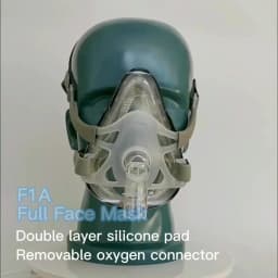 BMC CPAP Mask Pad Cushion Spare Parts Supplies For FM F1A F1B Full Face Sleep Apnea Anti Snoring