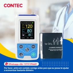 Contec ABPM50 Arm Ambulatory Blood Pressure Monitor 24hours NIBP Holter Monitor+ Adult, Child ,Large Adult Cuff  Choos