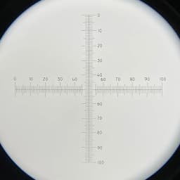 DIV=0.1 mm Microscope Eyepiece Micrometer for Stage Micrometer Calibration Graticule Cross Ruler 10x10 Scale Slide