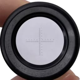 DIV=0.1 mm Microscope Eyepiece Micrometer for Stage Micrometer Calibration Graticule Cross Ruler 10x10 Scale Slide
