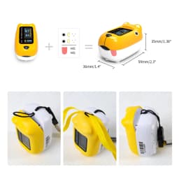 Contec CMS50Q1 Pediatric Baby Heart Rate Children Fingertip Pulse Oxygen Blood SPO2 pediatric Oximeter Monitor Oximetro Home