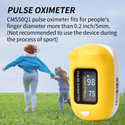 Contec CMS50Q1 Pediatric Baby Heart Rate Children Fingertip Pulse Oxygen Blood SPO2 pediatric Oximeter Monitor Oximetro Home