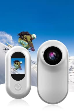 Portable Thumb Pet Camera HD 1080p Detachable Pet Recorder Anti-shake Cat Dog View Thumb Camera Collar High-definition Outdoor