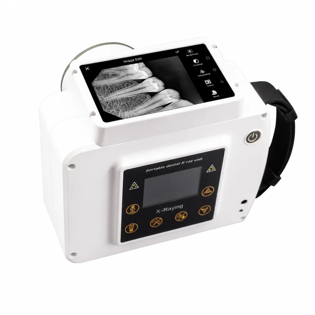 Portable Handheld Dental X-Ray Machine with Touch Screen Built in Display Digital Sensor 60KV High Frequency Wireless Intraoral