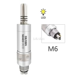 DEASIN Air Motor Dental Handpiece Micromotor Internal Water Spray For Contra Angle Straight Dental Unit 2/4/6 holes Connector