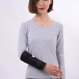 1pc Forearm Support Splint Brace Wrist Brace Protective Cover Postoperative Rehabilitation Sports Arm Injuries Sprain Care Tools