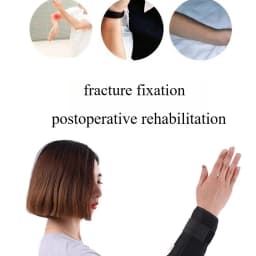 1pc Forearm Support Splint Brace Wrist Brace Protective Cover Postoperative Rehabilitation Sports Arm Injuries Sprain Care Tools