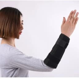 1pc Forearm Support Splint Brace Wrist Brace Protective Cover Postoperative Rehabilitation Sports Arm Injuries Sprain Care Tools