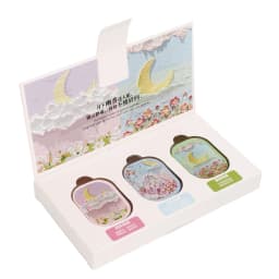 3pcs 4g Portable Solid Perfume Set Flower Refresh Fragrance Long Lasting Remove Odor Pocket Perfume Car Outdoors Wardrobe Dating