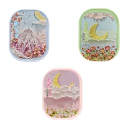 3pcs 4g Portable Solid Perfume Set Flower Refresh Fragrance Long Lasting Remove Odor Pocket Perfume Car Outdoors Wardrobe Dating