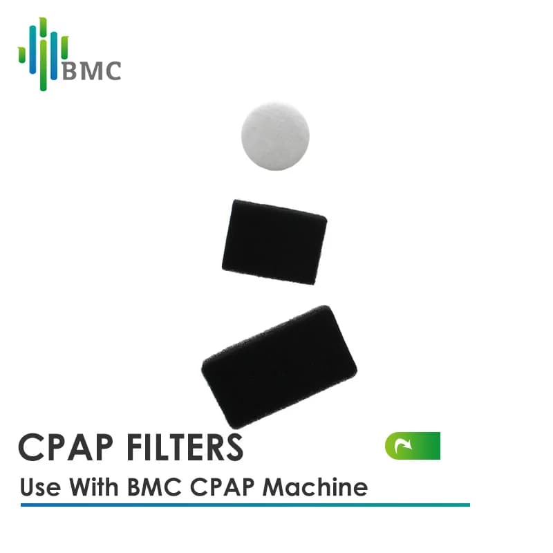 CPAP Foam Filter BMC Premium Disposable Universal Filters Supplies for BMC G2S A20/C20 GII E-20C/E-20A G3 M1 Mini CPAP Machine