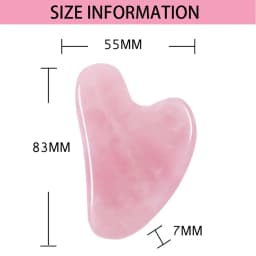 Resin Gua Sha Board Scraping Massage Scraper Face Massager Heart-Shaped Guasha Board Massager for Face Portable Skin Care Tools