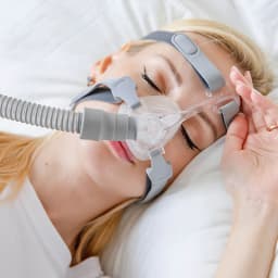 BMC CPAP Mask N4 Nasal Mask CPAP Mask Sleep Mask with Headgear S/M/L Different Size Suitable For CPAP Machine Connect Hose