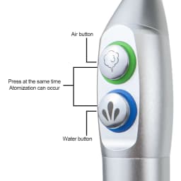 JUMTOP Dental 3-Way Syringe Handpiece, 5 Holes Jet Water Spraying