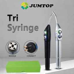 JUMTOP Dental 3-Way Syringe Handpiece, 5 Holes Jet Water Spraying