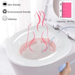 Foldable Sitz Bath Tub No Squat Soaking Basin Pregnant Women Postpartum Gynecological Care Hemorrhoids Anal Treatment Basin