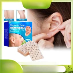 Magntic Point Ear Acupoint Lymphatic Patches Relieves Lymphatic Swelling Losing Weight Acupuncture Therapy Beauties Body Care
