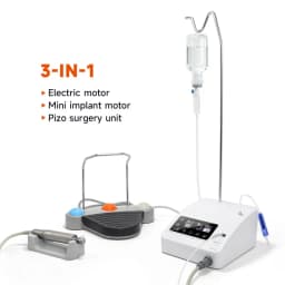 JUMTOP Dental Mini Implant Motor Build in Electric Motor and Piezo Bone Surgery Unit