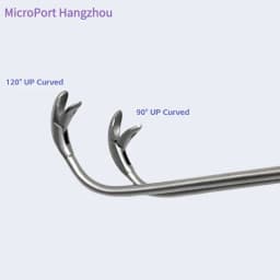 Nose Breathing Forceps Ear Nose Endoscopy Forceps 90 ° Up Bend 115 ° Down Bend Stainless Steel Nose Tissue Cutting Tool