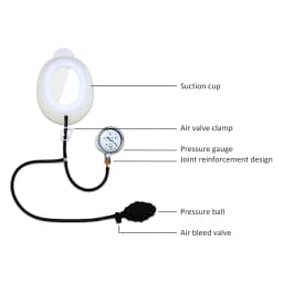 Pectus Excavatum Vacuum Bell,Pectus Excavatum Orthosis Brace,Sternal Depression Support Sunken Chest-Physical Chest Correction