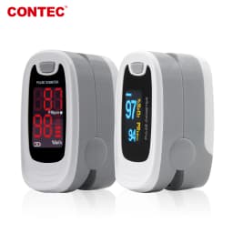CONTEC Finger Pulse Oximeter Blood Oxygen Saturation Meter Heart Rate Monitor OLED Oximetro de dedo Monitor Health Care LED