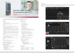 CONTEC CB100 Dynamic Storage Mode Ambulatory Multi-Parameter Recorder Monitor ECG NIBP, SPO2(optional)