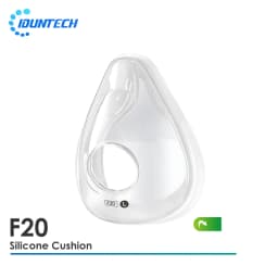 Compatible Replacement Silicone Cushion for ResMed AirFit F20 Full Face Mask, Soft Seal Pad for CPAP Mask, S/M/L Sizes
