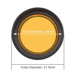 Filter Yellow Colour for LED Headlight Dental Loupe Head Lamp Surgical Magnifier Lab Illumination Optical Accessories