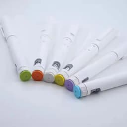 Portable 5Pcs Insulin Syringe Pen Set Disposable Adjustable 60U Insulin Injector Pen Precise Dosing Device