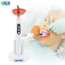 High Power Wireless Dental LED Curing Light 1200~1500mW/cm² Resin Cure Unit