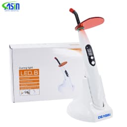 High Power Wireless Dental LED Curing Light 1200~1500mW/cm² Resin Cure Unit