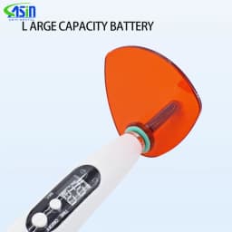 High Power Wireless Dental LED Curing Light 1200~1500mW/cm² Resin Cure Unit