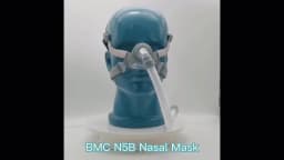 CPAP Mask BMC N5B Nasal Mask For 3 Sizes Face With Headgear Size S/M/L Fit for CPAP and Auto CPAP APAP Mask Sleep Snoring Apnea