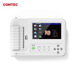 CONTEC 300G Touch Screen Digital Electrokardiograph 6 Channels 12 Leads EKG Monitor with Thermal Printer