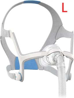 AirFit N20 Nasal CPAP Mask Upgrade Kit Reusable Frame Elbow Assembly with Headgear Tube and Cushion for Sleep Apnea Thera